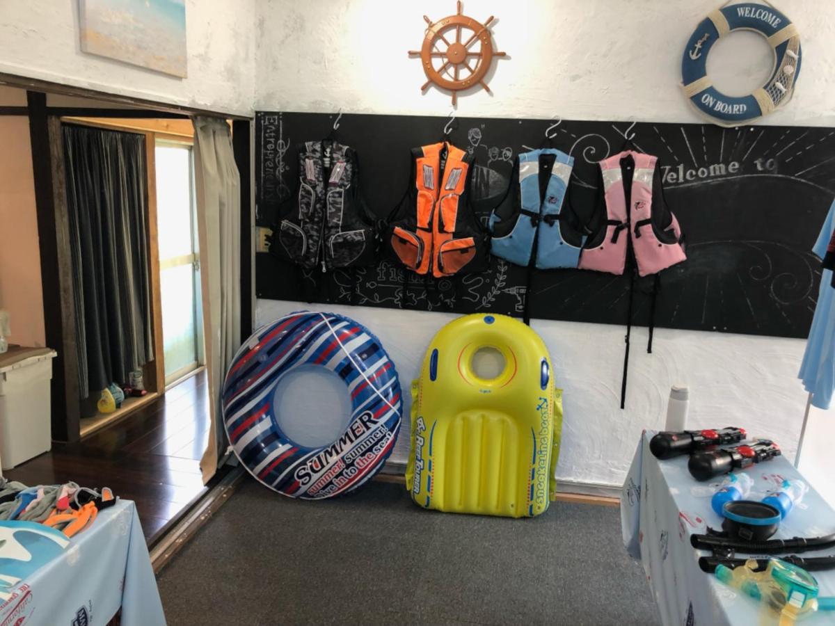 癒楽 伊豆大島 Hostel Bagian luar foto